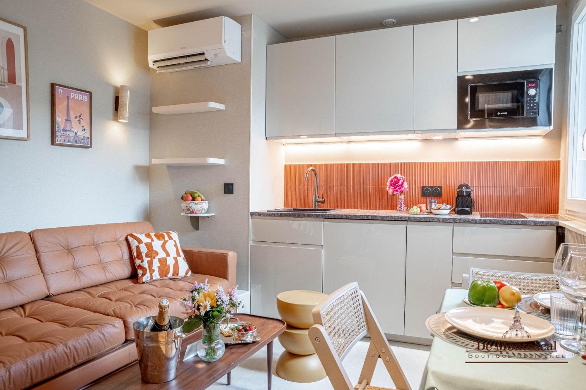 De Montescal Montparnasse Ac Appartment In A Prime Location 22 -36M2 باريس المظهر الخارجي الصورة